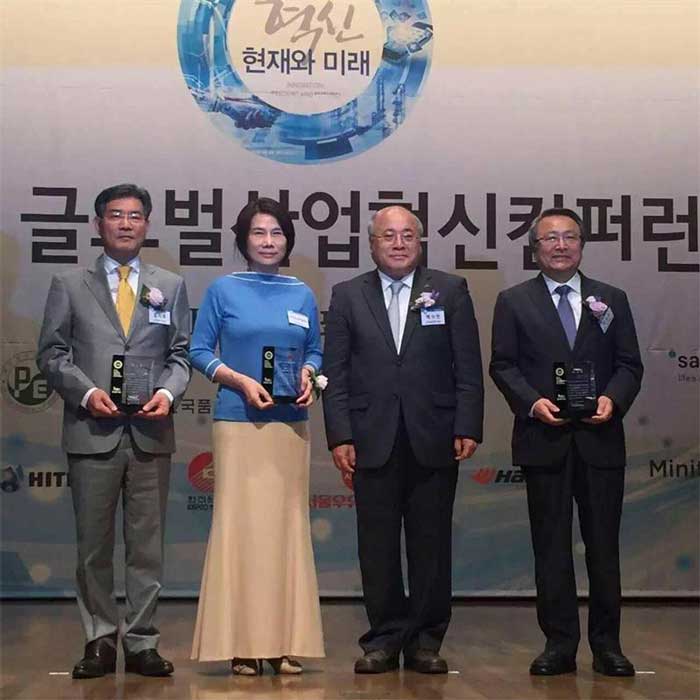 全球创新大会在韩国首尔召开格力电器董事长董明珠出席并讲话